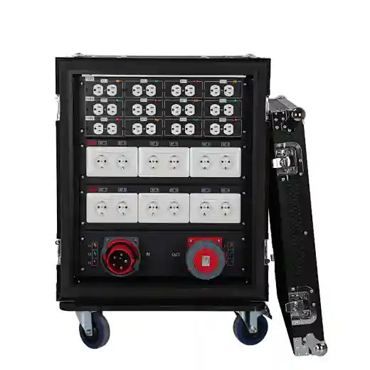 12chs US Plug Edison 12 European Plug Output Power Box Distro Distributor Distribution